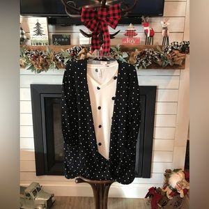 LuLaRoe Caroline Cardigan size Medium and LuLaRoe Christy size Large. EUC!